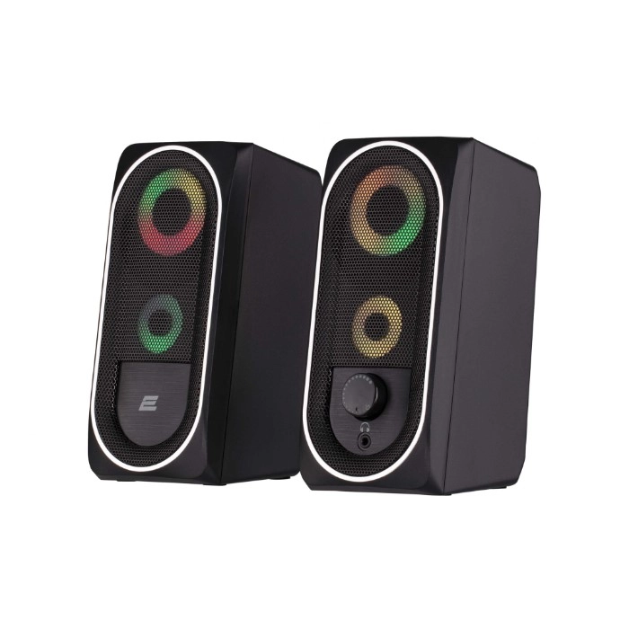 Акустична система 2E PCS234 RGB, 2.0, USB, Black