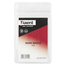 Бейдж вертикальний Axent А-4529