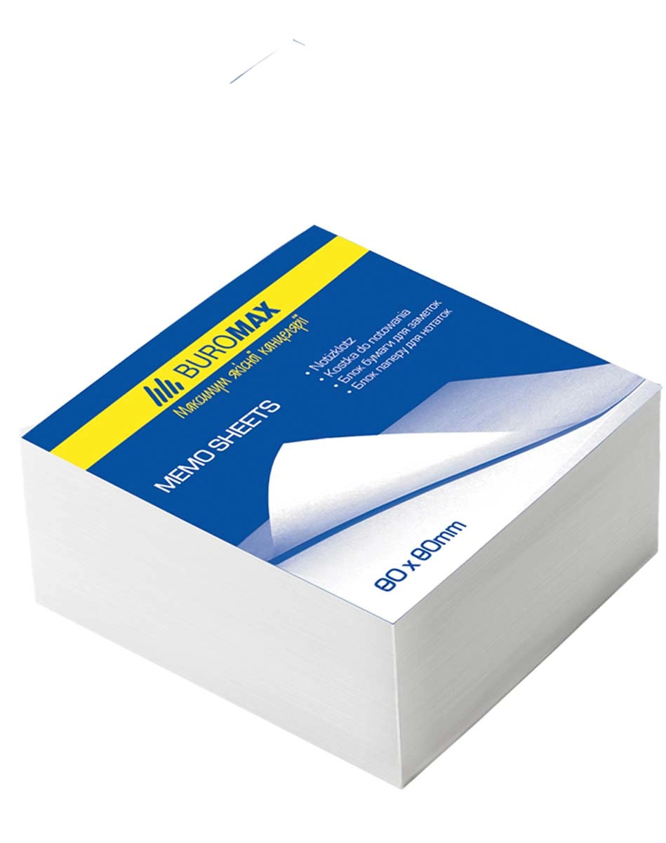 Блок паперу біл.нкл. 80х80х50мм BM.2205
