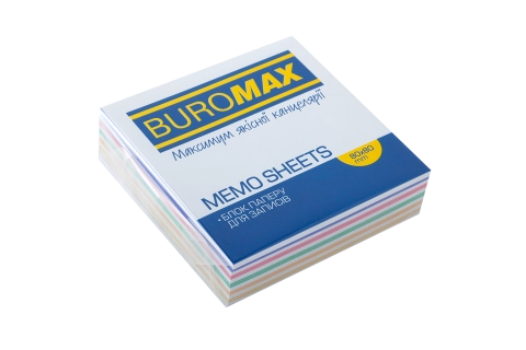 Блок паперу зебра кл. 90х90х40мм ВМ.2264