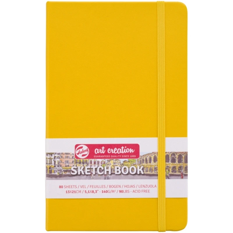 Блокнот для графіки Talens Art Creation 140г/м2, 13*21см, 80л., Golden Yellow, Royal Talens