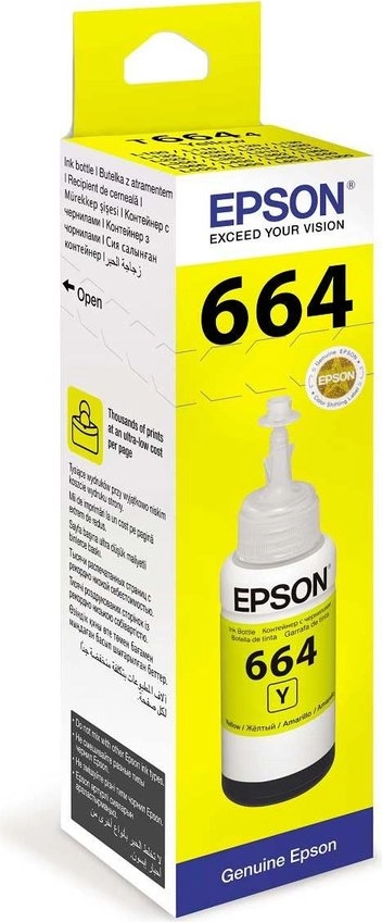 Чорнило Epson L100/L200/L300 70мл. Yellow (C13T66444A)