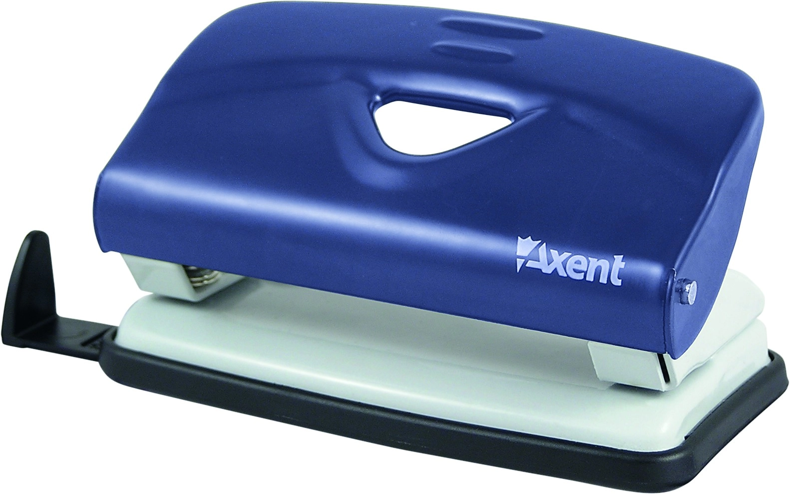 Діркопробивач 10 аркушів Axent Exakt-2 синій 3910-02-A