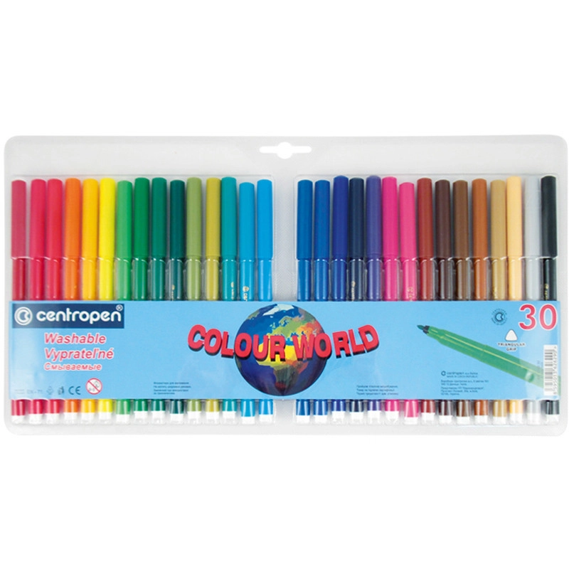 Фломастери 30 кольорів 7550 CENTROPEN 7 550