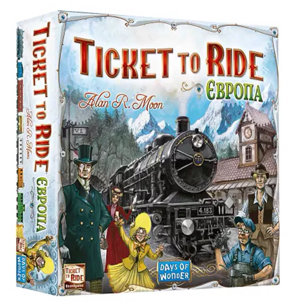 Гра настільна Ticket to Ride Європа