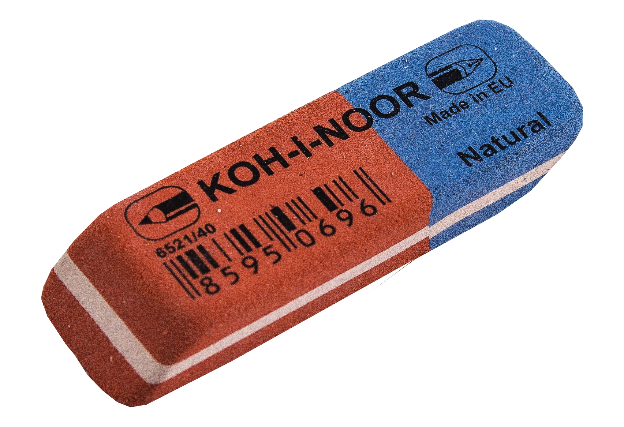 Гумка червоно-синя Вlue star 6521/40 KOH-I-NOOR