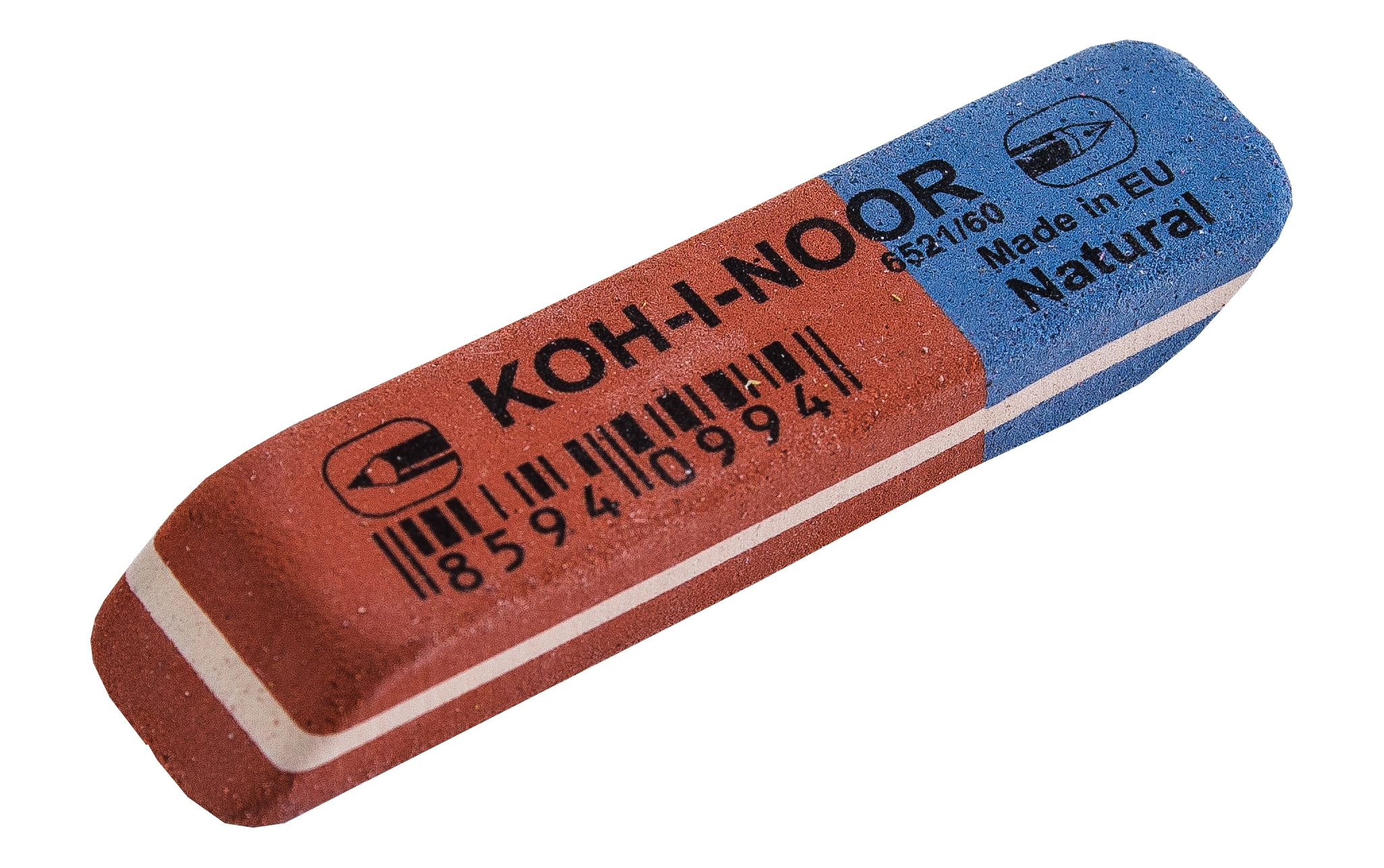 Гумка червоно-синя Вlue star 6521/60 KOH-I-NOOR