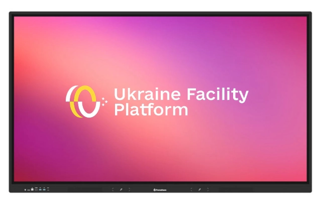 Інтерактивна панель Promethean ActivPanel Plus LE 75 OPS-M (i3/8/256/Windows) з настінним кріпленням