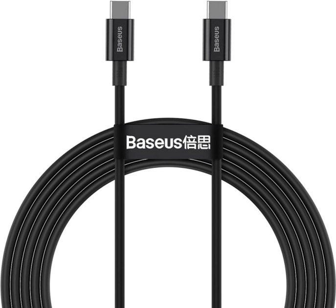 Кабель Baseus Superior Series Fast Charging Type-C to Type-C PD 100W (2m) black
