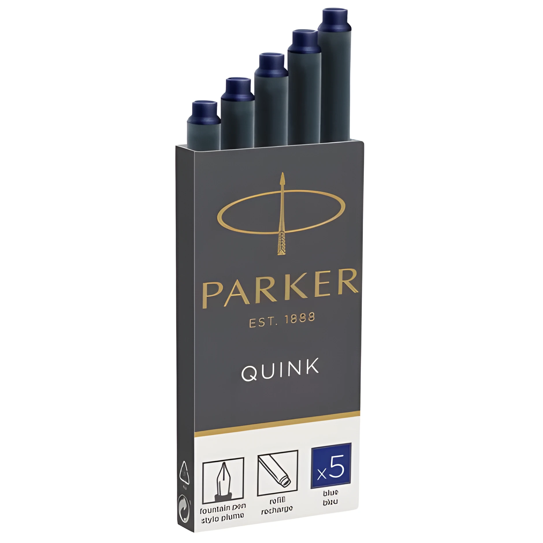 Катридж Parker синій 11 410BLU