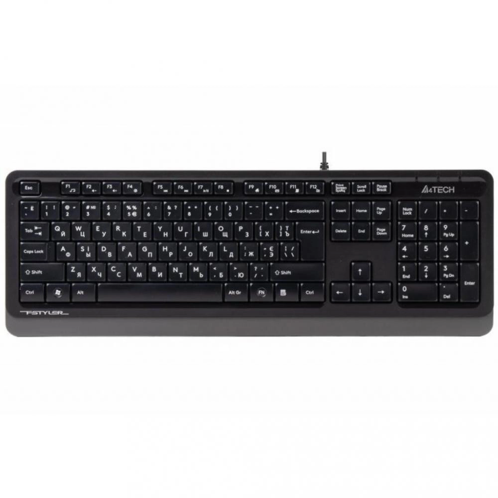 Клавіатура A4Tech FK10 (Grey)