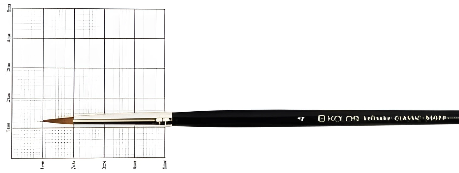 Колонок круглий, Classic 3007R, №4, пензель KOLOS