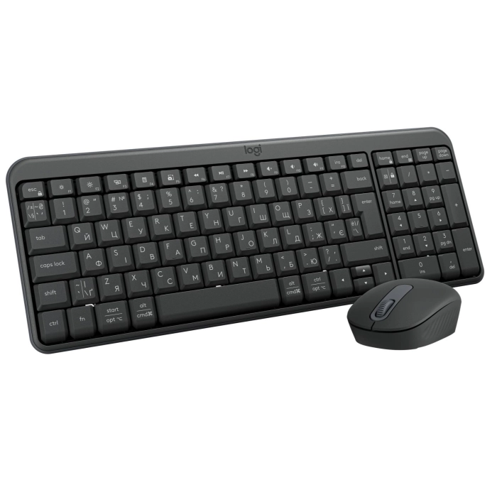 Комплект бездротовий Logitech MK250 Graphite (920-013823)
