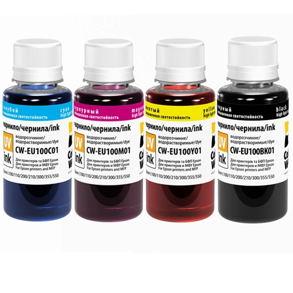 Комплект чорнил ColorWay Epson 664 L100/L200 4*100 (CW-EW101SET01)