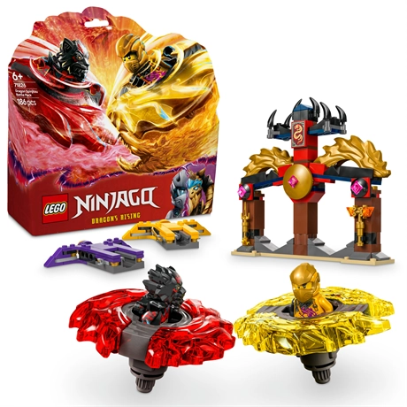 Конструктор Lego Бойовий набір дракона Спін-джитсу
