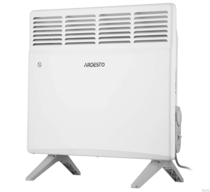 Конвектор ARDESTO, 10м2, 1000Вт, мех. упр-ння, відкритий нагрів. елемент, білий (CH-1000MOW)