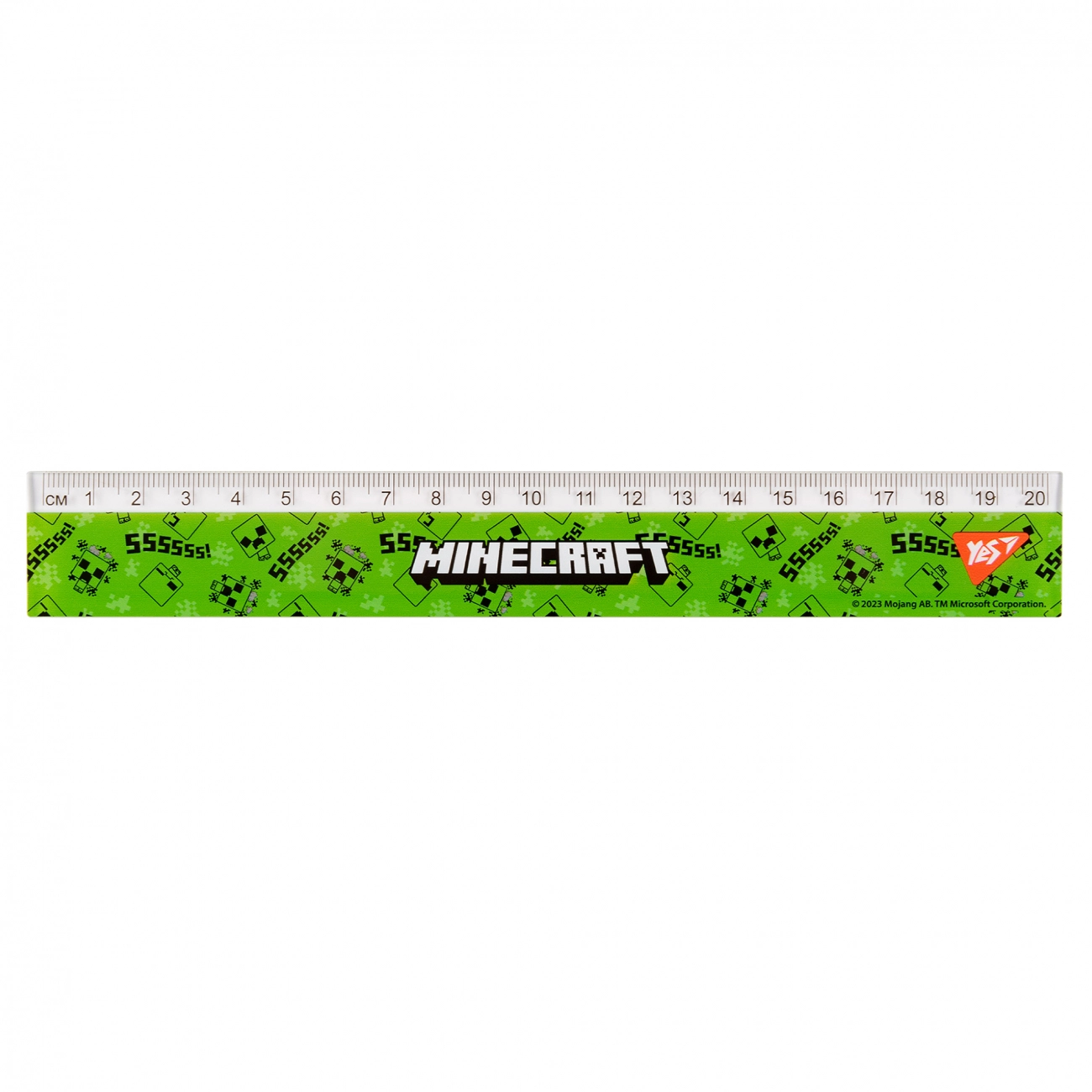 Лінійка Yes 20 см Minecraft