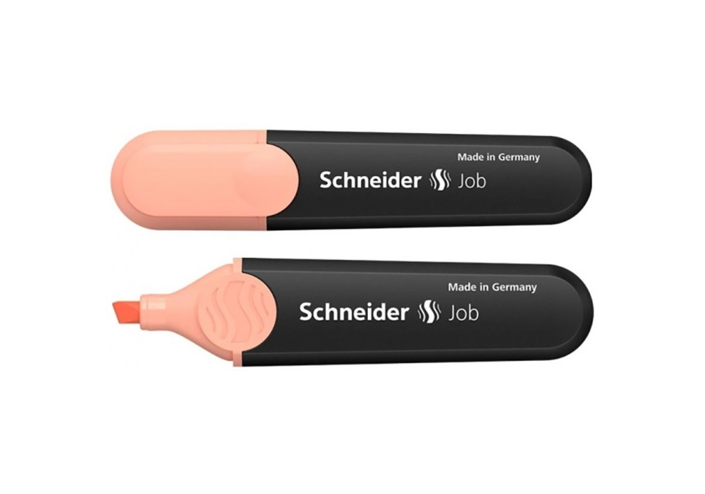 Маркер текстовий SCHNEIDER JOB 150, персиковий