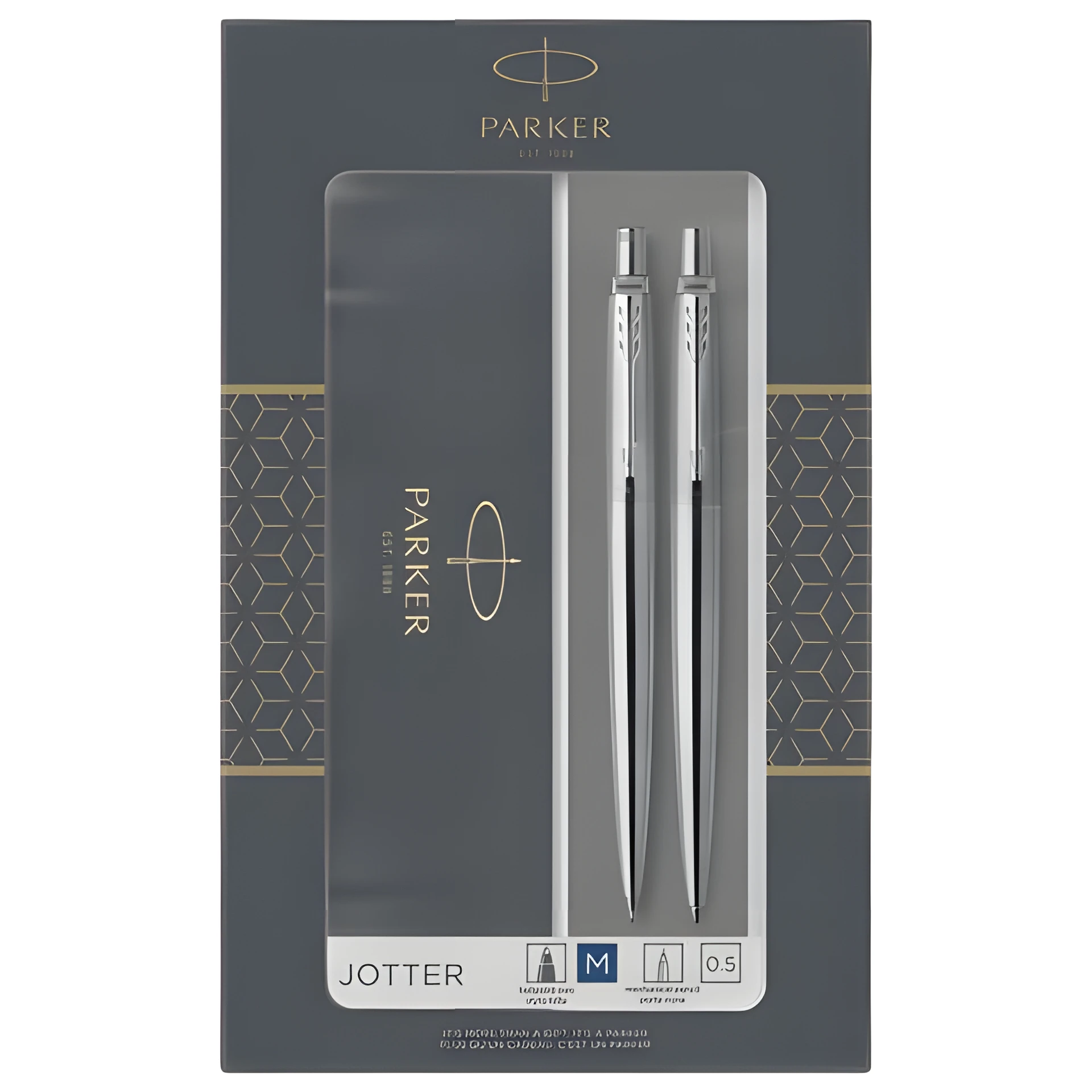 Набір BP+PCL Parker Jotter сталь DUOSETS 16 172b19