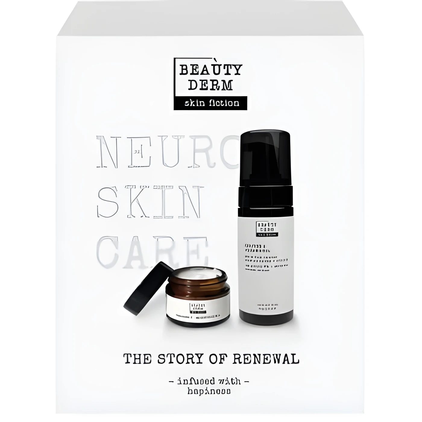 Набір для догляду за обличчям Beauty Derm Skin Fiction The Story of Renewal | книга Mirava