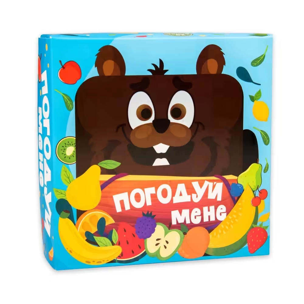 Настільна гра Погодуй мене-бобер розвиваюча Strateg