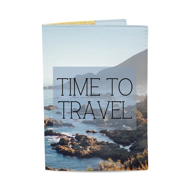 Обкладинка на паспорт Just Cover-Time to travel