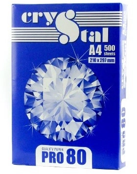 Папір офісний А4, Crystal Pro80, клас C, 500 л, UPM
