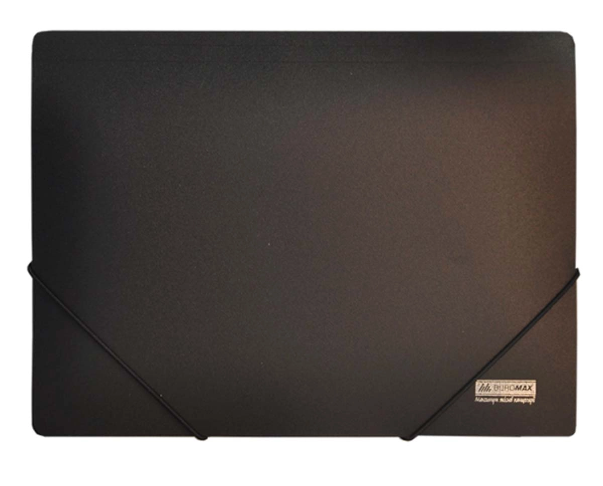 Папка на гумках JOBMAX А4 чорна BUROMAXBM3911-01