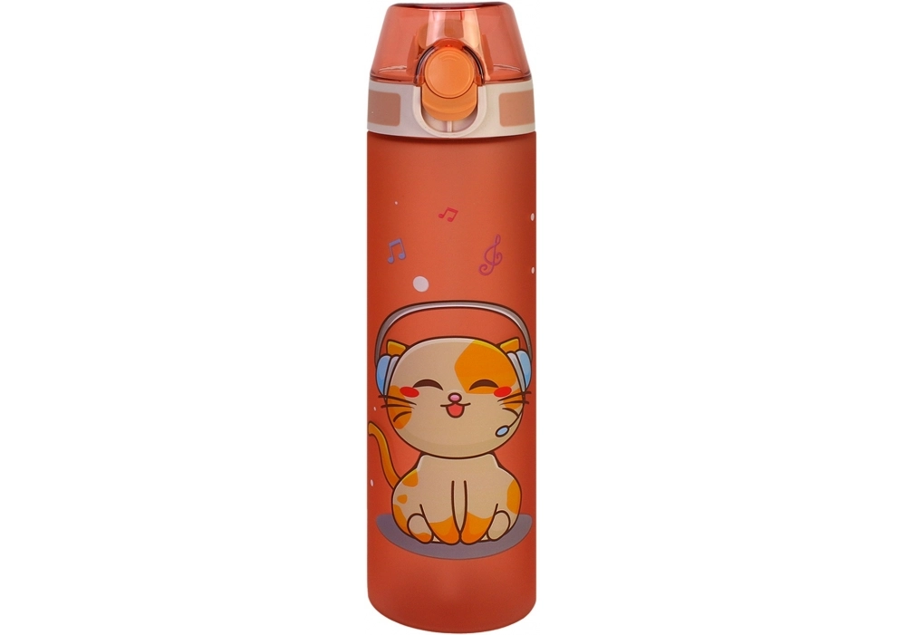 Пляшка для води Cat Vibes 750 мл рожева