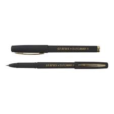 Ручка гелева BUROMAX Rouber Touch 1,0 мм чорна BM.8337-02