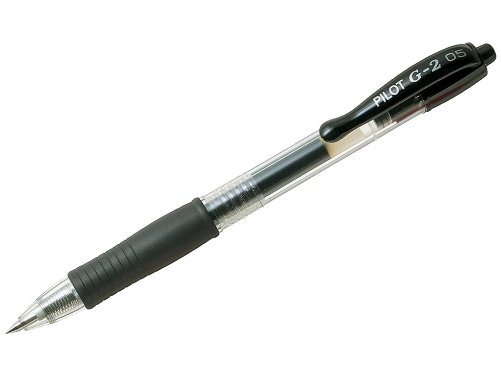 Ручка гелева чорна BL-G2-5-B Pilot | книга Mirava