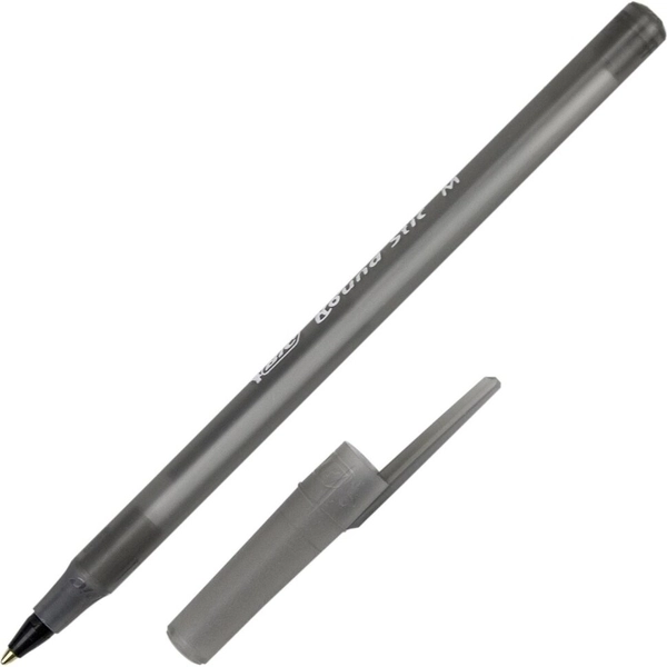 Ручка масляна Round Stic BIC чорна