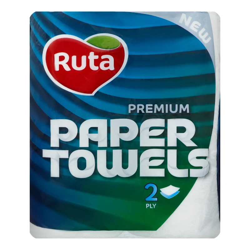 Рушники паперові Ruta Premium 2рул білі