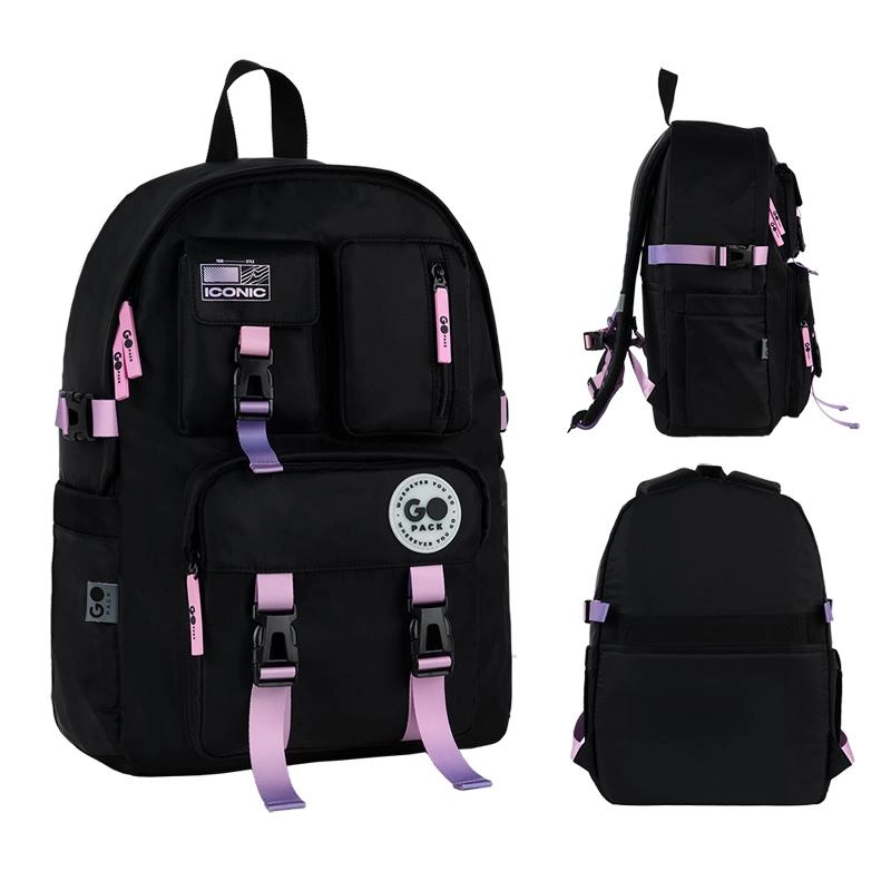 Рюкзак GoPack Education Teens 2500L чорний, градієнт GO26-2500L-2