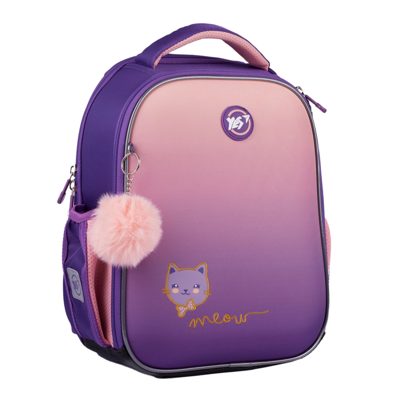 Рюкзак ортопедичний каркасний YES H-100 Happy Kitty