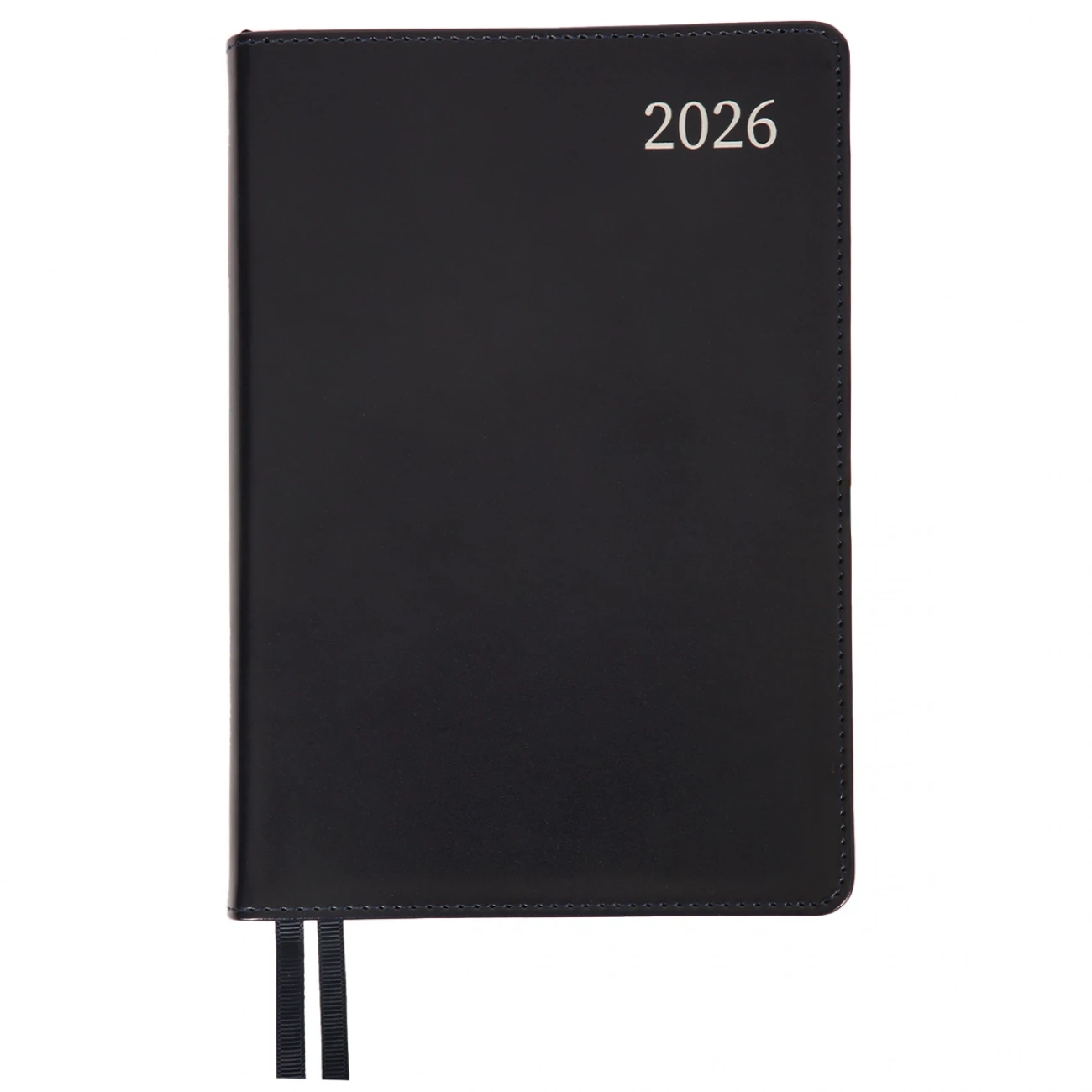 Щоденник датований А5 2026 Leo Planner Aldento інтегральний темно-синій