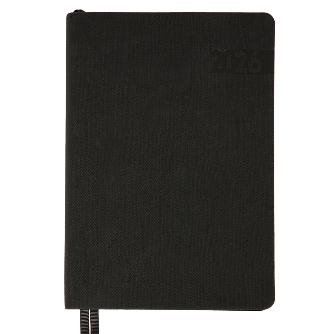 Щоденник датований А5 2026 Leo Planner Boss м`який чорний