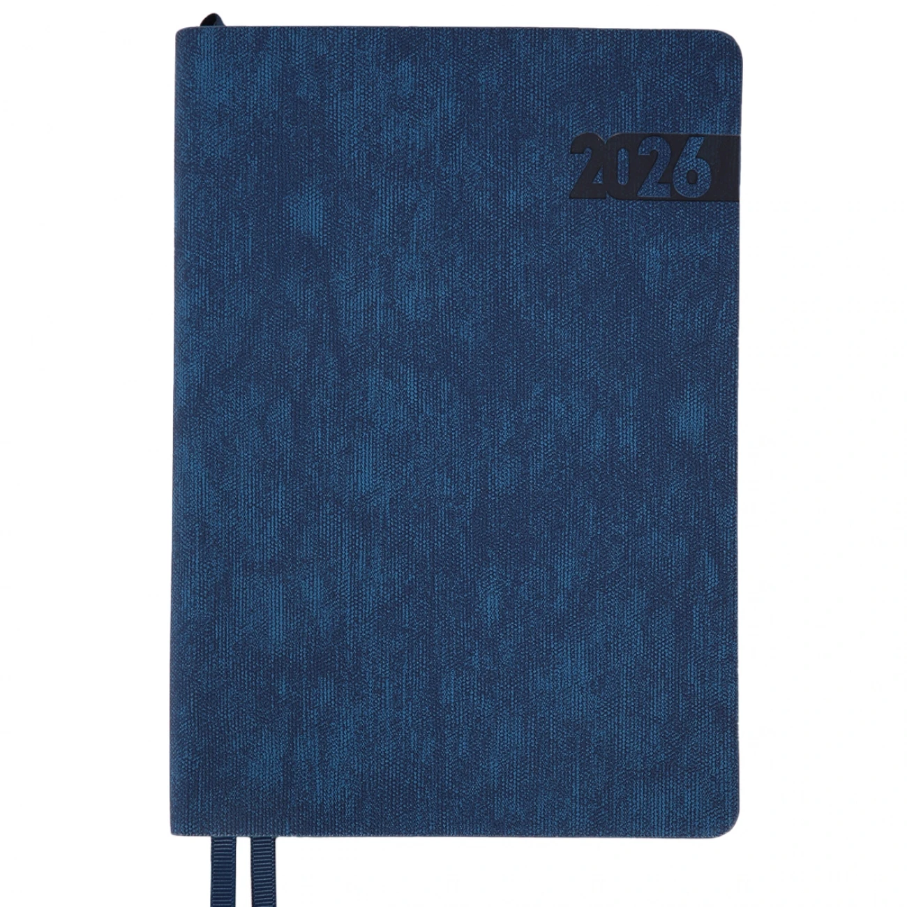 Щоденник датований А5 2026 Leo Planner Boss м`який синій