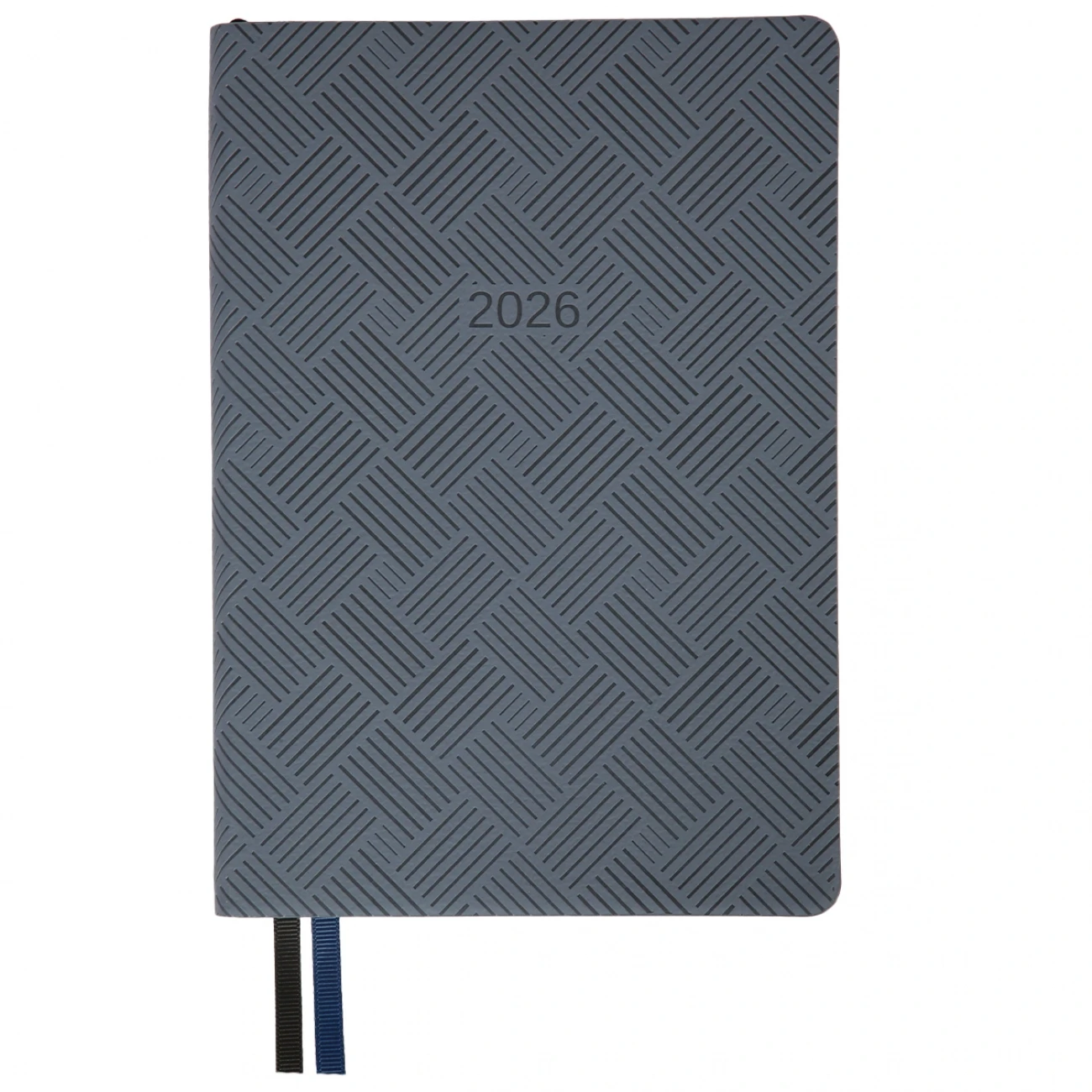 Щоденник датований А5 2026 Leo Planner Urban м`який сірий