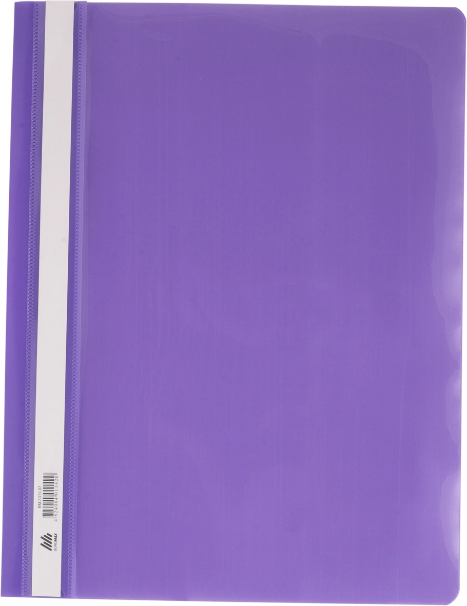 Швидкозшивач пластиковий A4 PP 3311 Buromax -07 фіолетовий