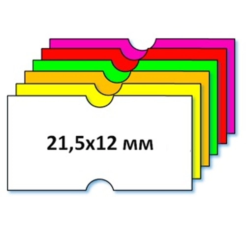 Стрічка для етикет-пістолета 21*12/1000 зелена (22*12)