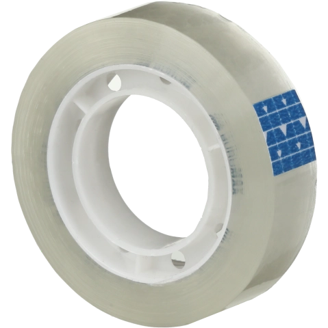 Стрічка клейка Buromax канцелярська 12мм*30м 7116-01 12х30, прозор.