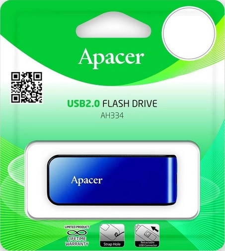 USB флеш накопичувач 32Gb Apacer AH334 blue