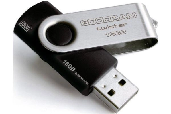 USB флеш накопичувач 32Gb GOODRAM UTS2 TWISTER USB2.0 (UTS2-0320K0R11)