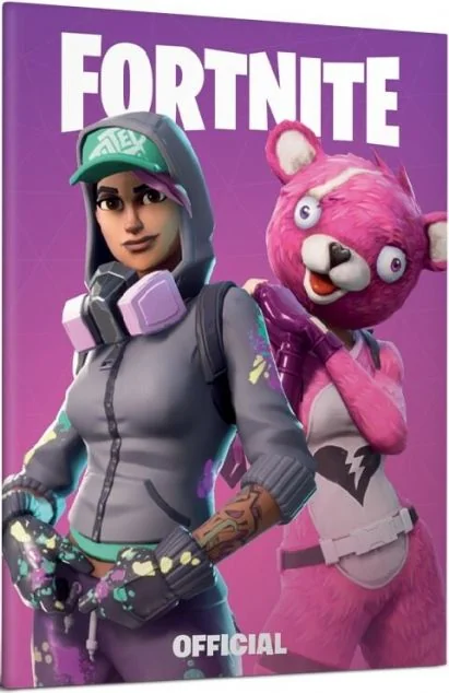 Fortnite Official. Міс Бенксі. Блокнот у крапку