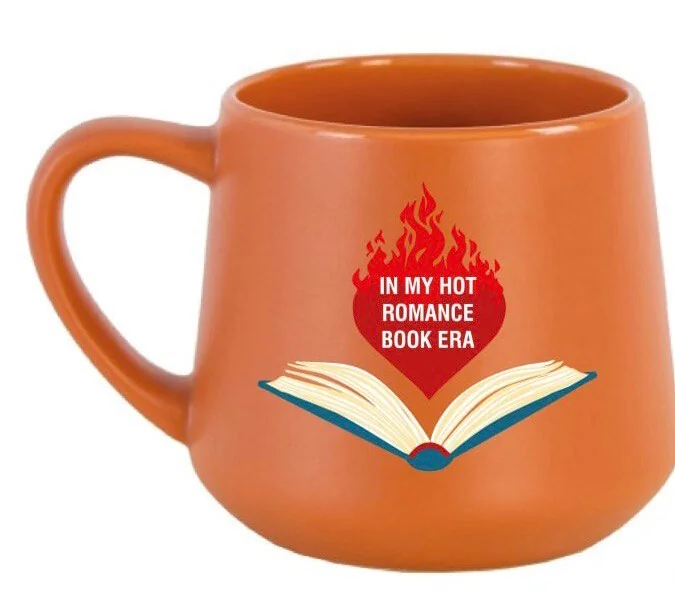 Горнятко керамічне «In my hot romance book era»