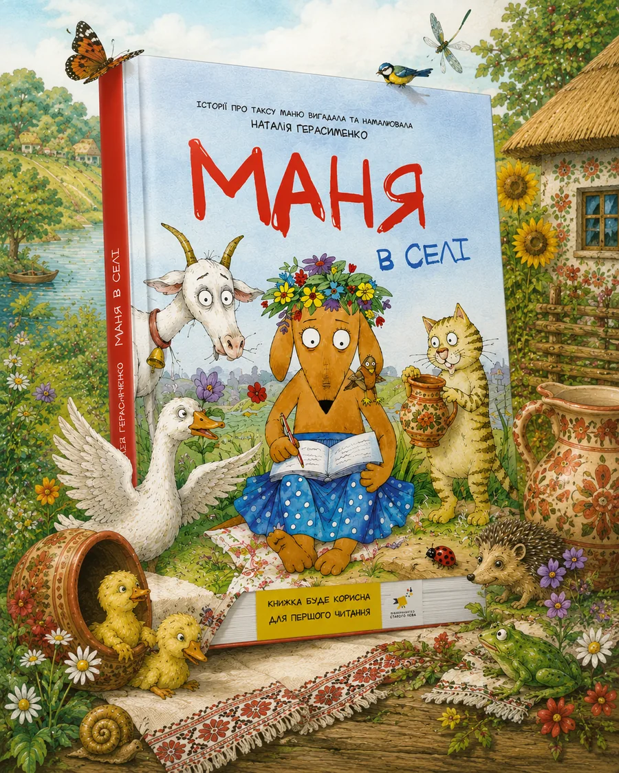 Маня в селі — Дитячі комікси