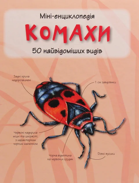 Міні-енциклопедія. Комахи. 50 найвідоміших видів — Дитячі енциклопедії