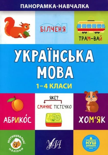 Панорамка-навчалка. Українська мова. 1-4 класи — Юлія Сікора