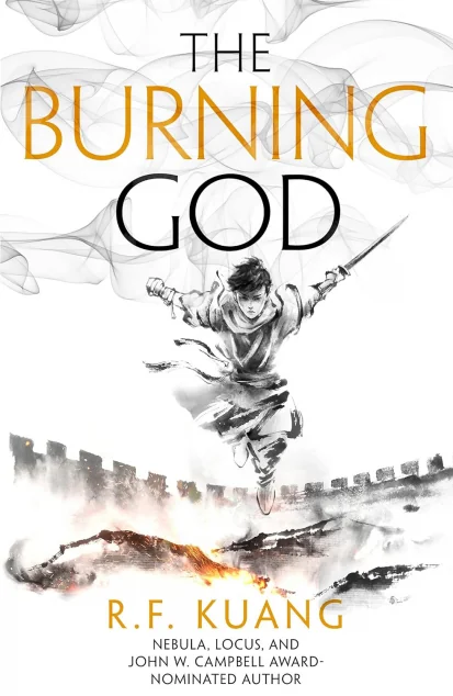 The Burning God — Художня література іноземними мовами